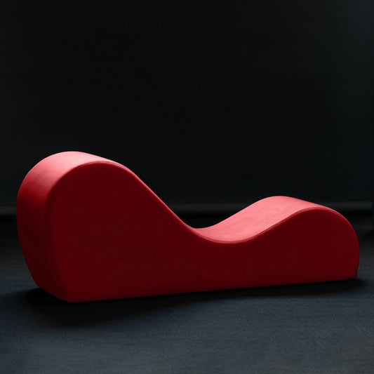 Chaise longue toolsy - Rouge